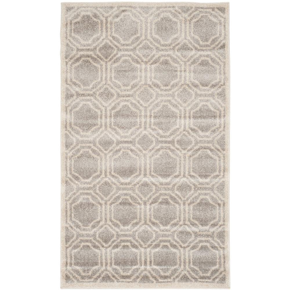 AMHERST, LIGHT GREY / IVORY, 2'-6" X 4', Area Rug, AMT411B-24
