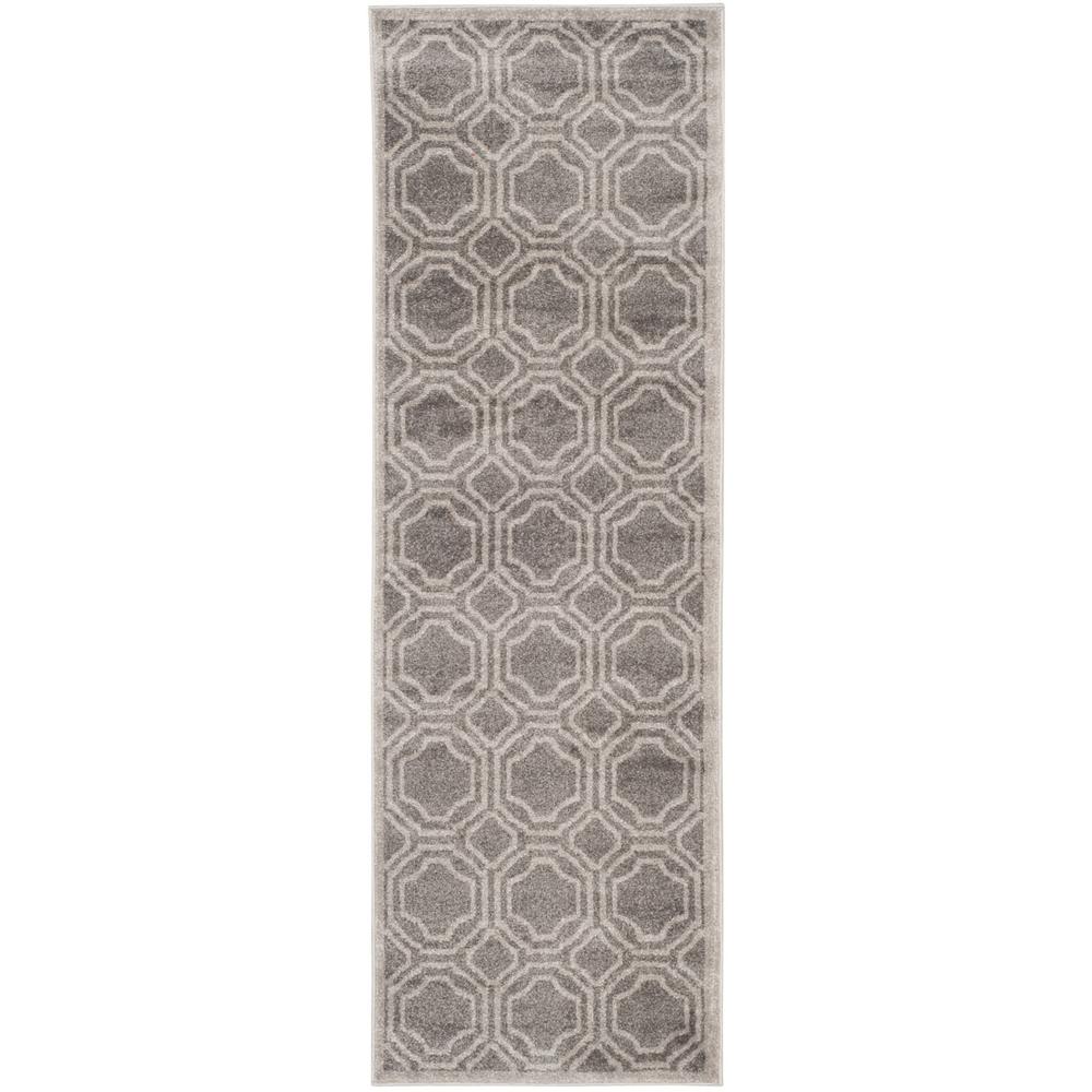 AMHERST, GREY / LIGHT GREY, 2'-3" X 7', Area Rug, AMT411C-27