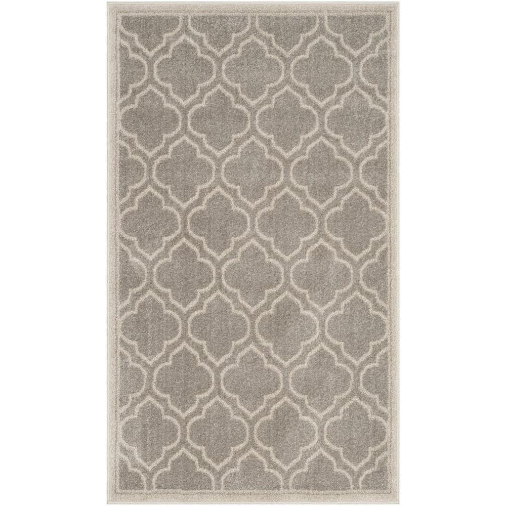 AMHERST, LIGHT GREY / IVORY, 2'-6" X 4', Area Rug, AMT412B-24