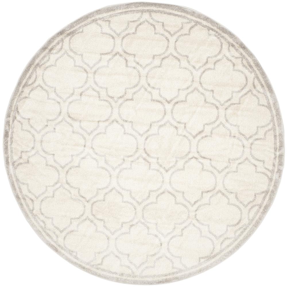 AMHERST, IVORY / LIGHT GREY, 7' X 7' Round, Area Rug, AMT412E-7R