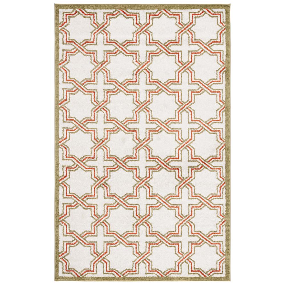 AMHERST, IVORY / LIGHT GREEN, 4' X 6', Area Rug, AMT413A-4