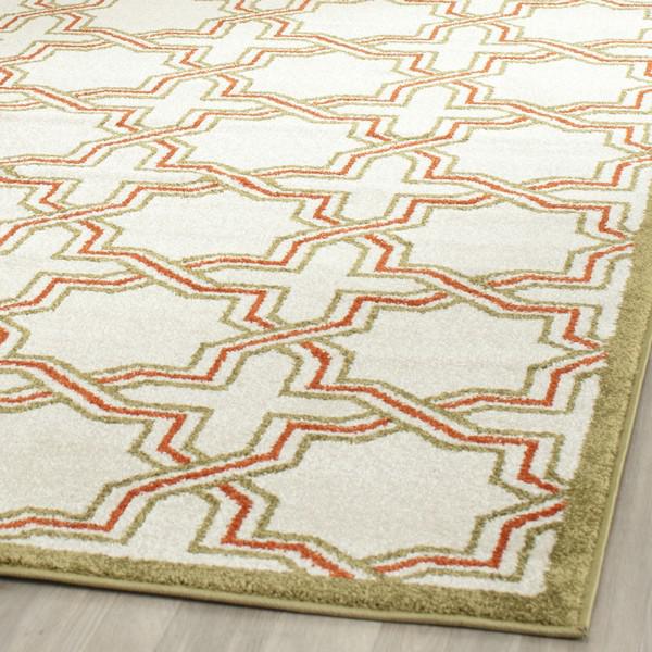 AMHERST, IVORY / LIGHT GREEN, 4' X 6', Area Rug, AMT413A-4