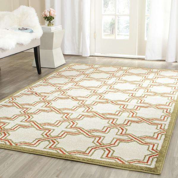 AMHERST, IVORY / LIGHT GREEN, 4' X 6', Area Rug, AMT413A-4