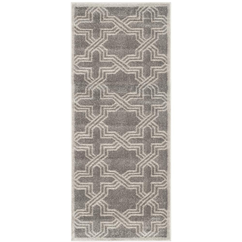 AMHERST, GREY / LIGHT GREY, 2'-3" X 7', Area Rug, AMT413C-27