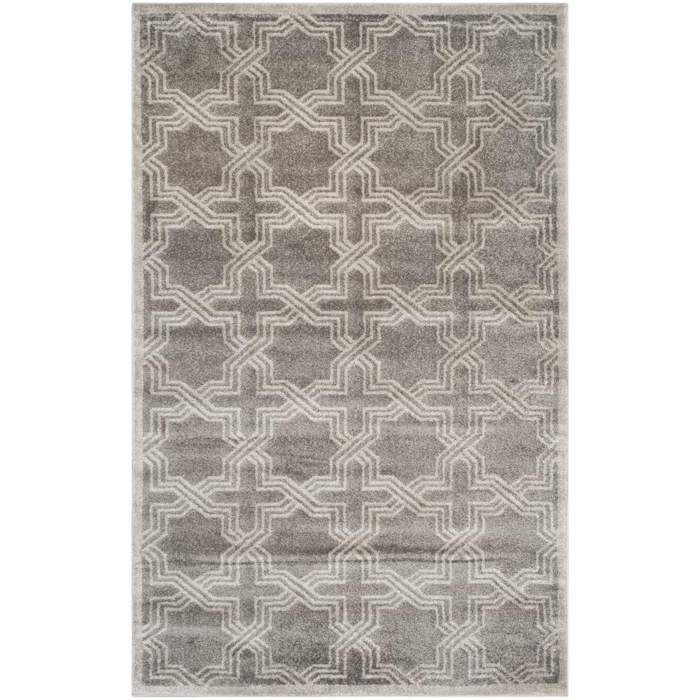 AMHERST, GREY / LIGHT GREY, 5' X 8', Area Rug, AMT413C-5