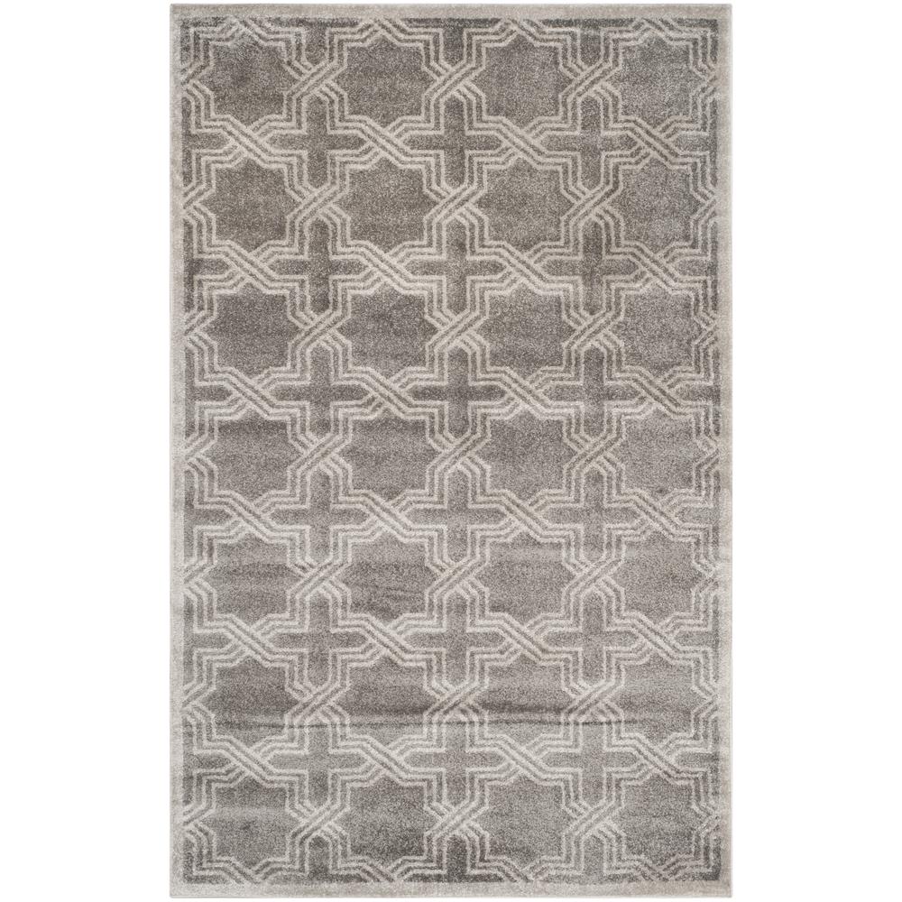 AMHERST, GREY / LIGHT GREY, 5' X 8', Area Rug, AMT413C-5