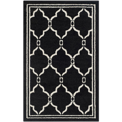 AMHERST, ANTHRACITE / IVORY, 2'-6" X 4', Area Rug, AMT414G-24