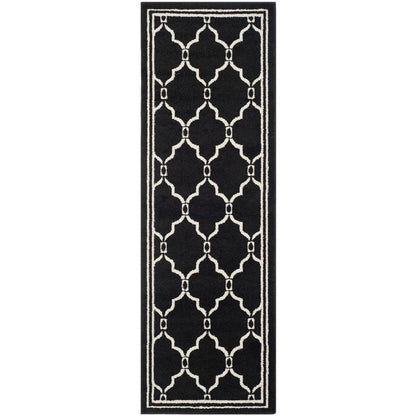 AMHERST, ANTHRACITE / IVORY, 2'-3" X 7', Area Rug, AMT414G-27