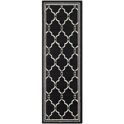 AMHERST, ANTHRACITE / IVORY, 2'-3" X 7', Area Rug, AMT414G-27