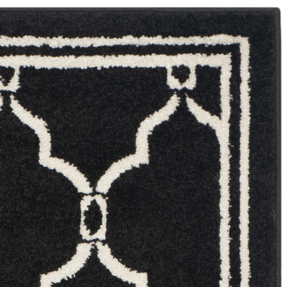AMHERST, ANTHRACITE / IVORY, 2'-3" X 7', Area Rug, AMT414G-27