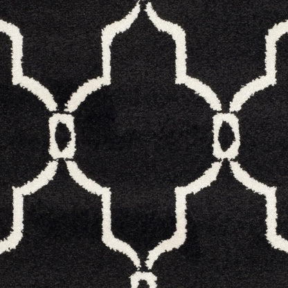 AMHERST, ANTHRACITE / IVORY, 5' X 8', Area Rug, AMT414G-5