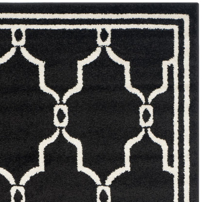 AMHERST, ANTHRACITE / IVORY, 5' X 8', Area Rug, AMT414G-5