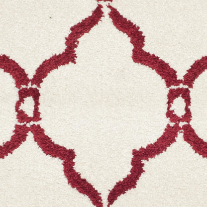 AMHERST, IVORY / RED, 2'-6" X 4', Area Rug