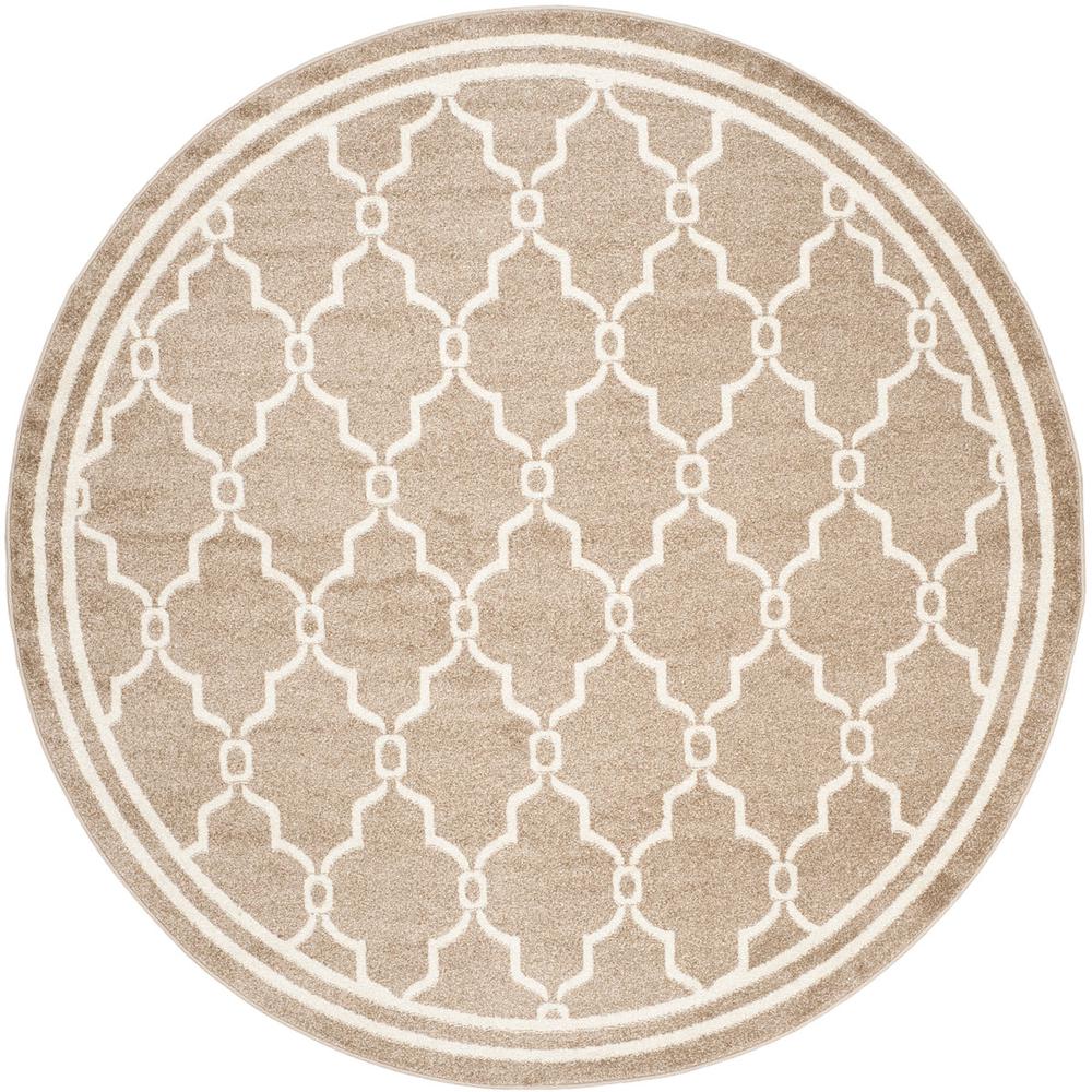 AMHERST, WHEAT / BEIGE, 7' X 7' Round, Area Rug, AMT414S-7R