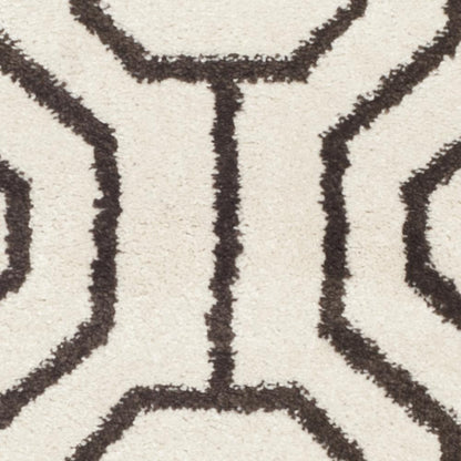 AMHERST, IVORY / BROWN, 2'-3" X 7', Area Rug