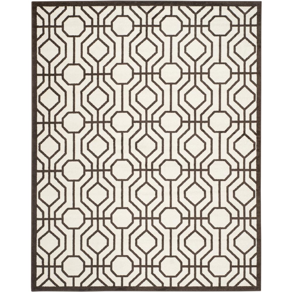AMHERST, IVORY / BROWN, 9' X 12', Area Rug