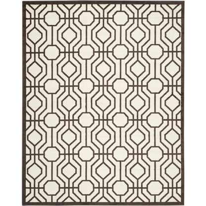 AMHERST, IVORY / BROWN, 9' X 12', Area Rug