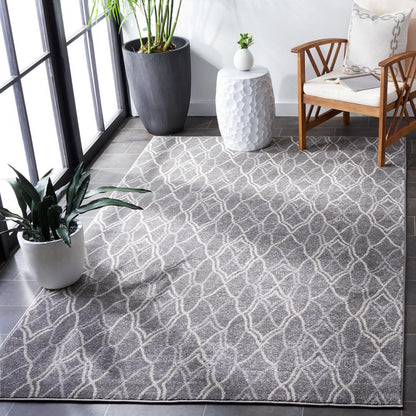 AMHERST, GREY / LIGHT GREY, 5' X 8', Area Rug, AMT417C-5