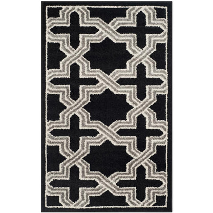 AMHERST, ANTHRACITE / GREY, 2'-6" X 4', Area Rug