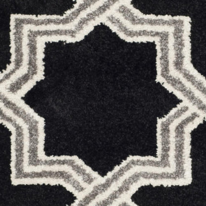 AMHERST, ANTHRACITE / GREY, 2'-3" X 7', Area Rug