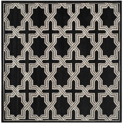 AMHERST, ANTHRACITE / GREY, 7' X 7' Square, Area Rug