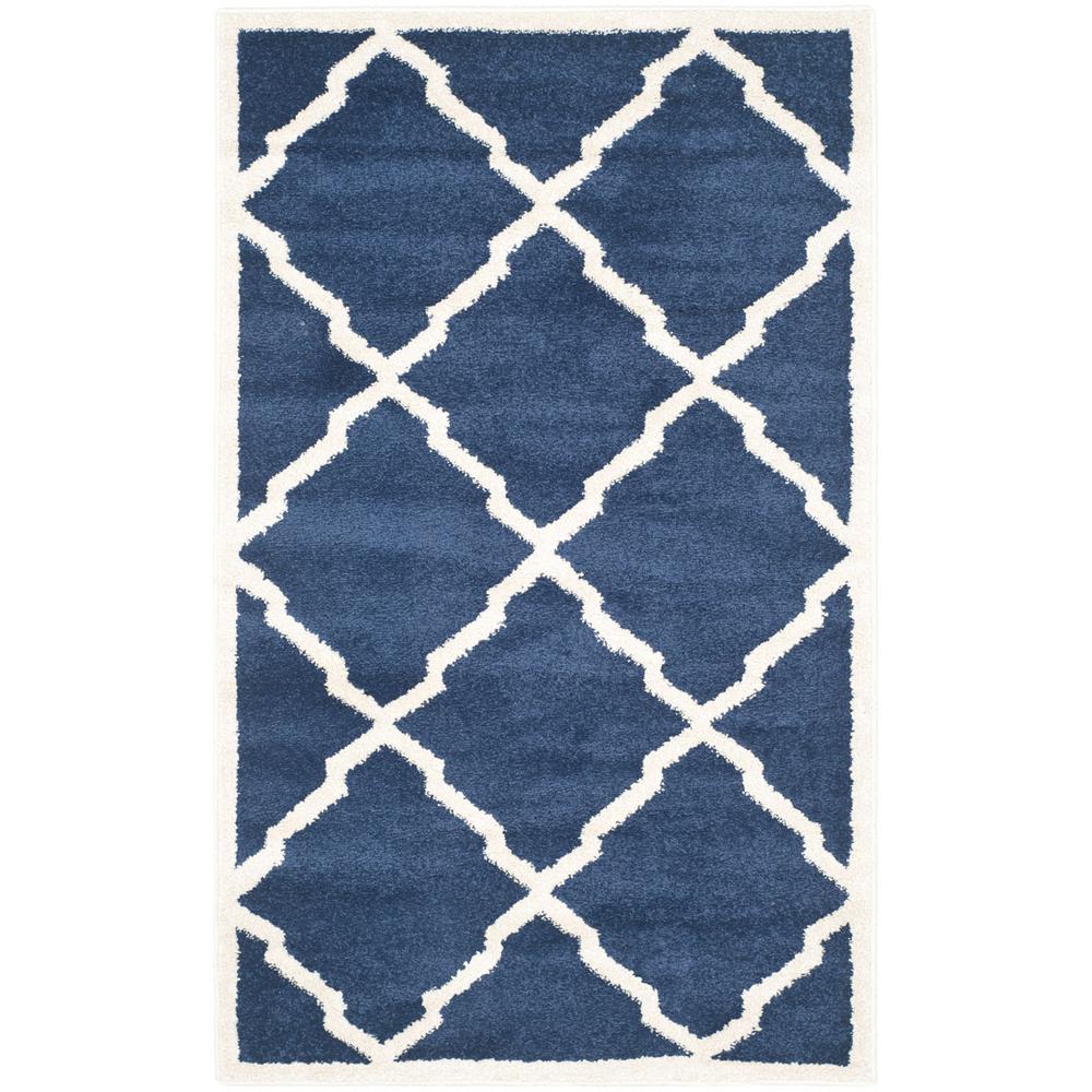 AMHERST, NAVY / BEIGE, 3' X 5', Area Rug, AMT421P-3