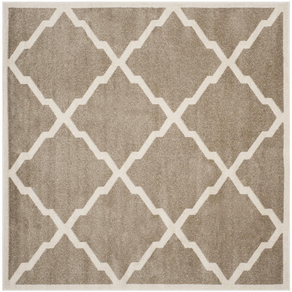 AMHERST, WHEAT / BEIGE, 5' X 5' Square, Area Rug, AMT421S-5SQ