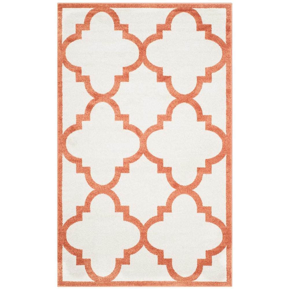 AMHERST, BEIGE / ORANGE, 5' X 8', Area Rug, AMT423F-5