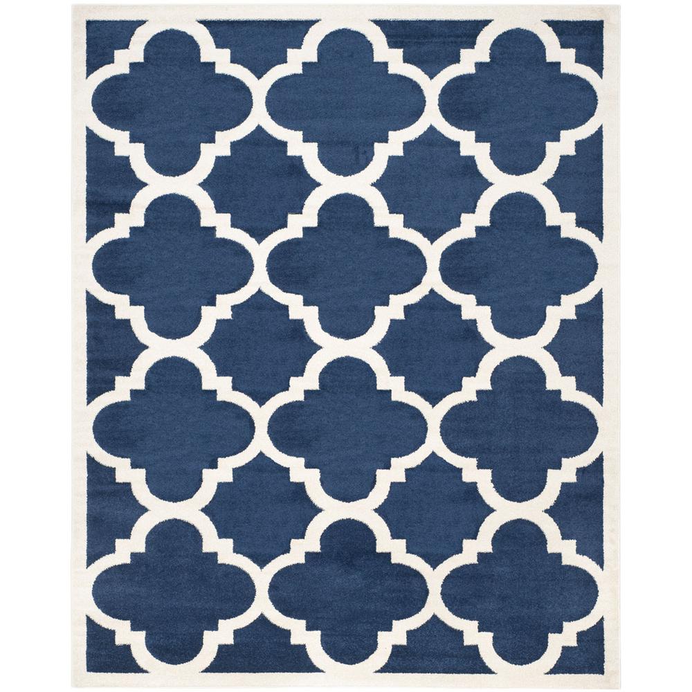 AMHERST, NAVY / BEIGE, 8' X 10', Area Rug, AMT423P-8