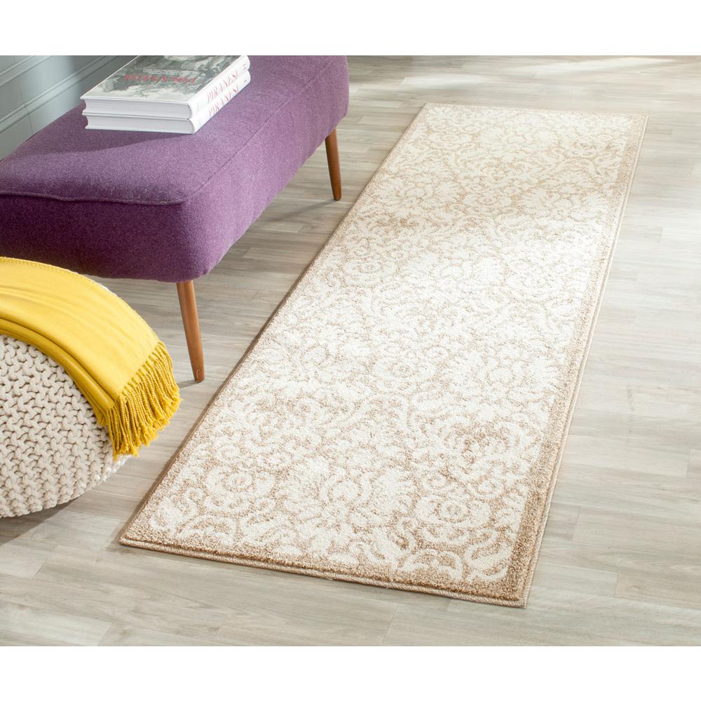 AMHERST, WHEAT / BEIGE, 2'-3" X 11', Area Rug, AMT427S-211