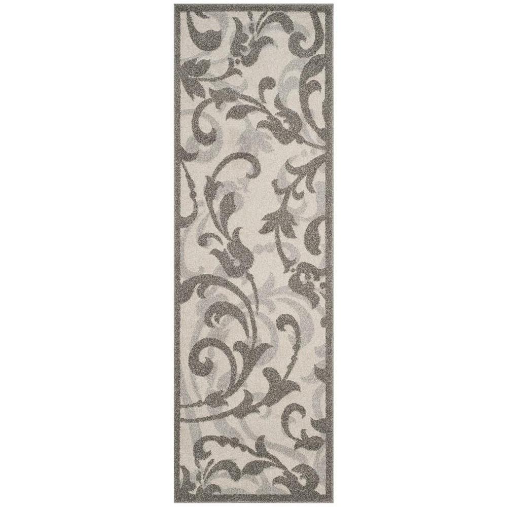 AMHERST, IVORY / GREY, 2'-3" X 7', Area Rug, AMT428K-27