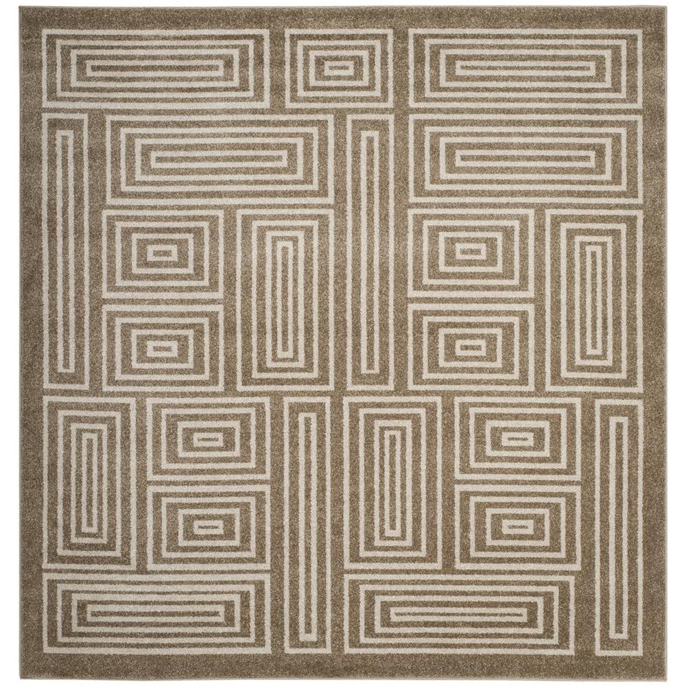 AMHERST, WHEAT / BEIGE, 7' X 7' Square, Area Rug, AMT430S-7SQ