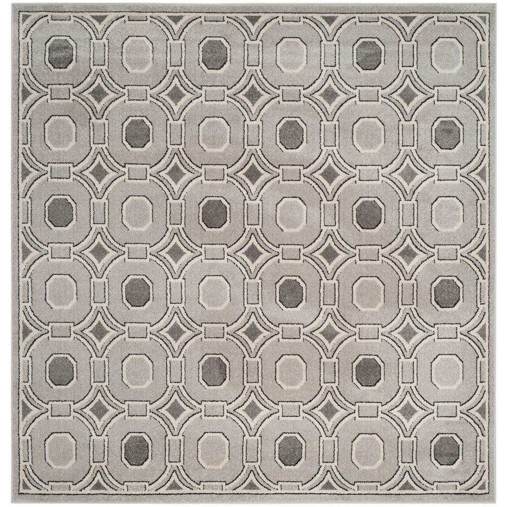 AMHERST, LIGHT GREY / IVORY, 7' X 7' Square, Area Rug, AMT431B-7SQ