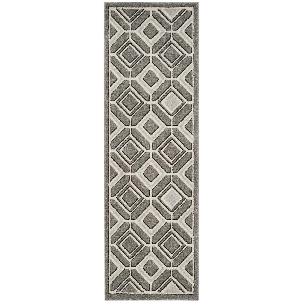 AMHERST, GREY / LIGHT GREY, 2'-3" X 7', Area Rug, AMT433C-27