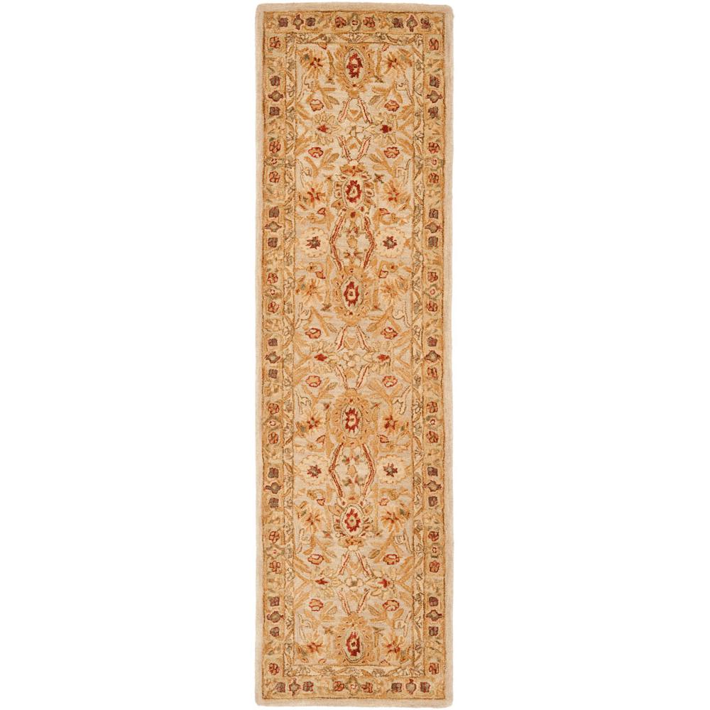 ANATOLIA, GREY BEIGE / SAGE, 2'-3" X 8', Area Rug