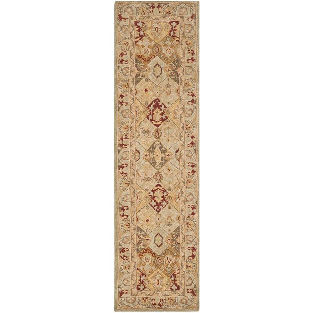 ANATOLIA, BEIGE / MULTI, 2'-3" X 10', Area Rug
