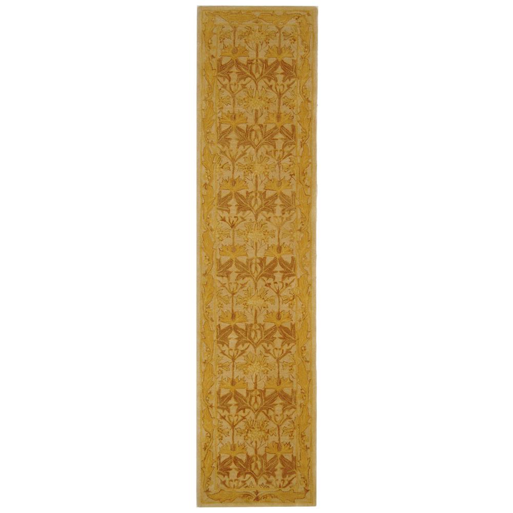 ANATOLIA, BEIGE / GOLD, 2'-3" X 10', Area Rug