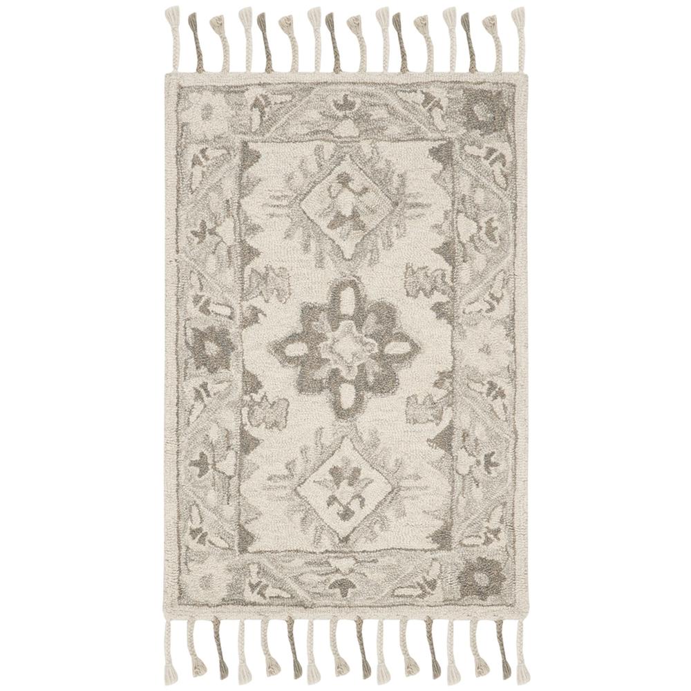 ASPEN, LIGHT GREY / GREY, 2' X 3', Area Rug