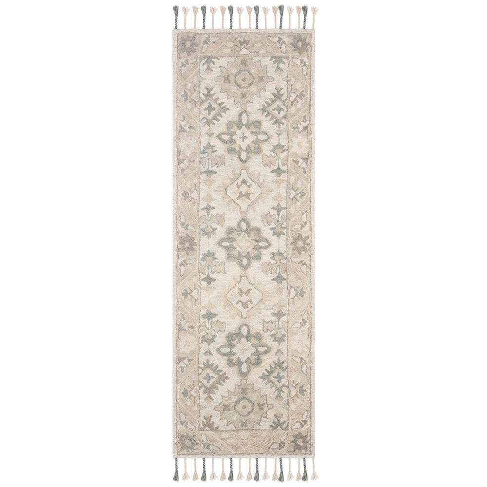 ASPEN, LIGHT GREY / GREY, 2'-3" X 11', Area Rug