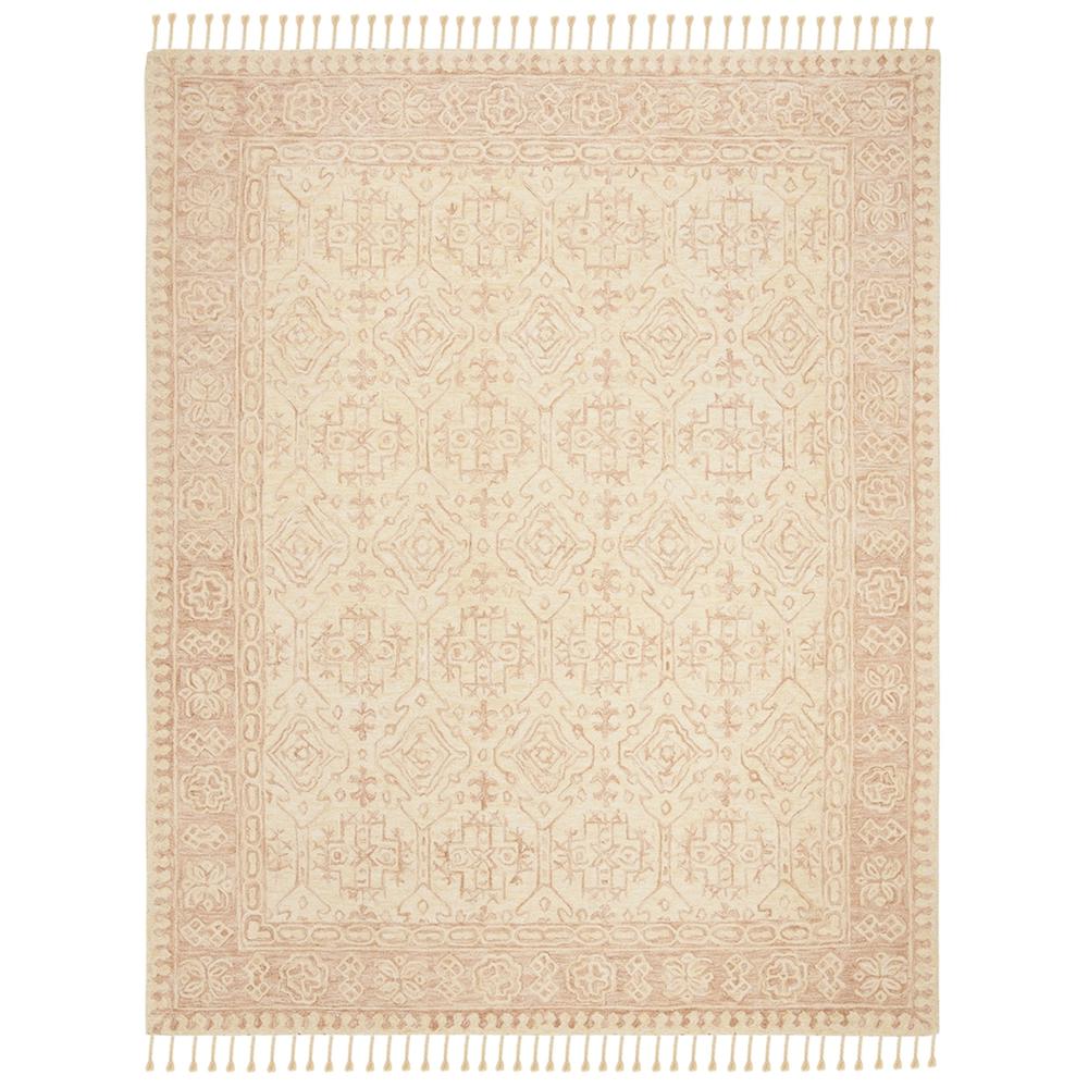 ASPEN, IVORY / BLUSH, 8' X 10', Area Rug