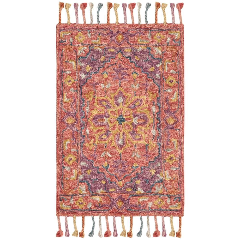 ASPEN, PINK / VIOLET, 2' X 3', Area Rug