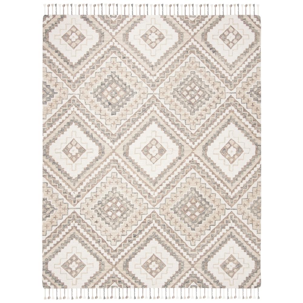 ASPEN, TAUPE / IVORY, 8' X 10', Area Rug