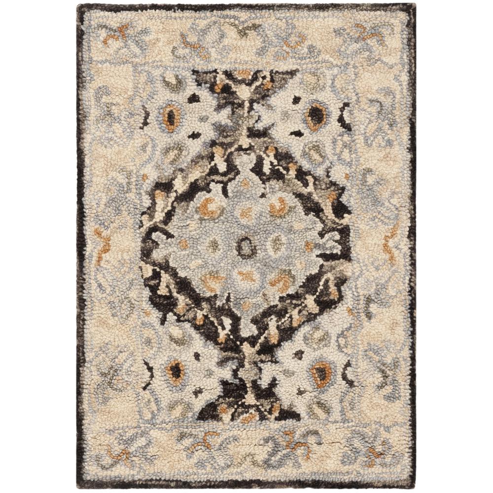 ASPEN, BEIGE / BROWN, 2' X 3', Area Rug