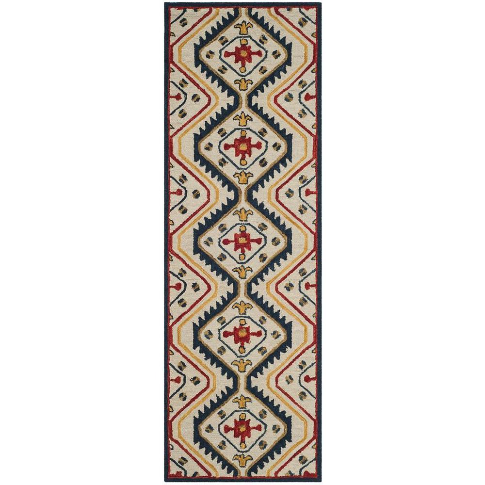 ASPEN, IVORY / MULTI, 2'-3" X 5', Area Rug, APN701A-25