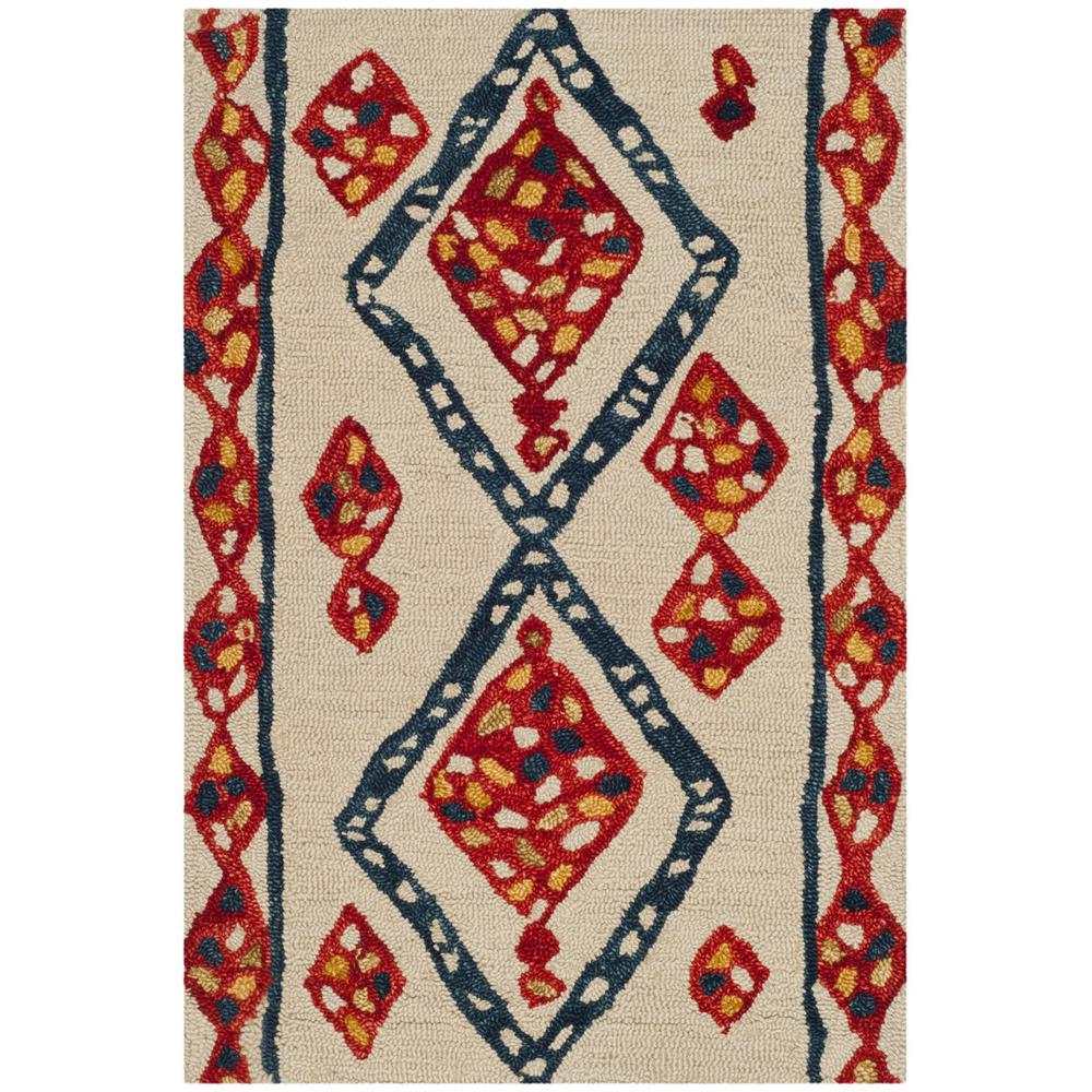 ASPEN, IVORY / MULTI, 2' X 3', Area Rug, APN702A-2