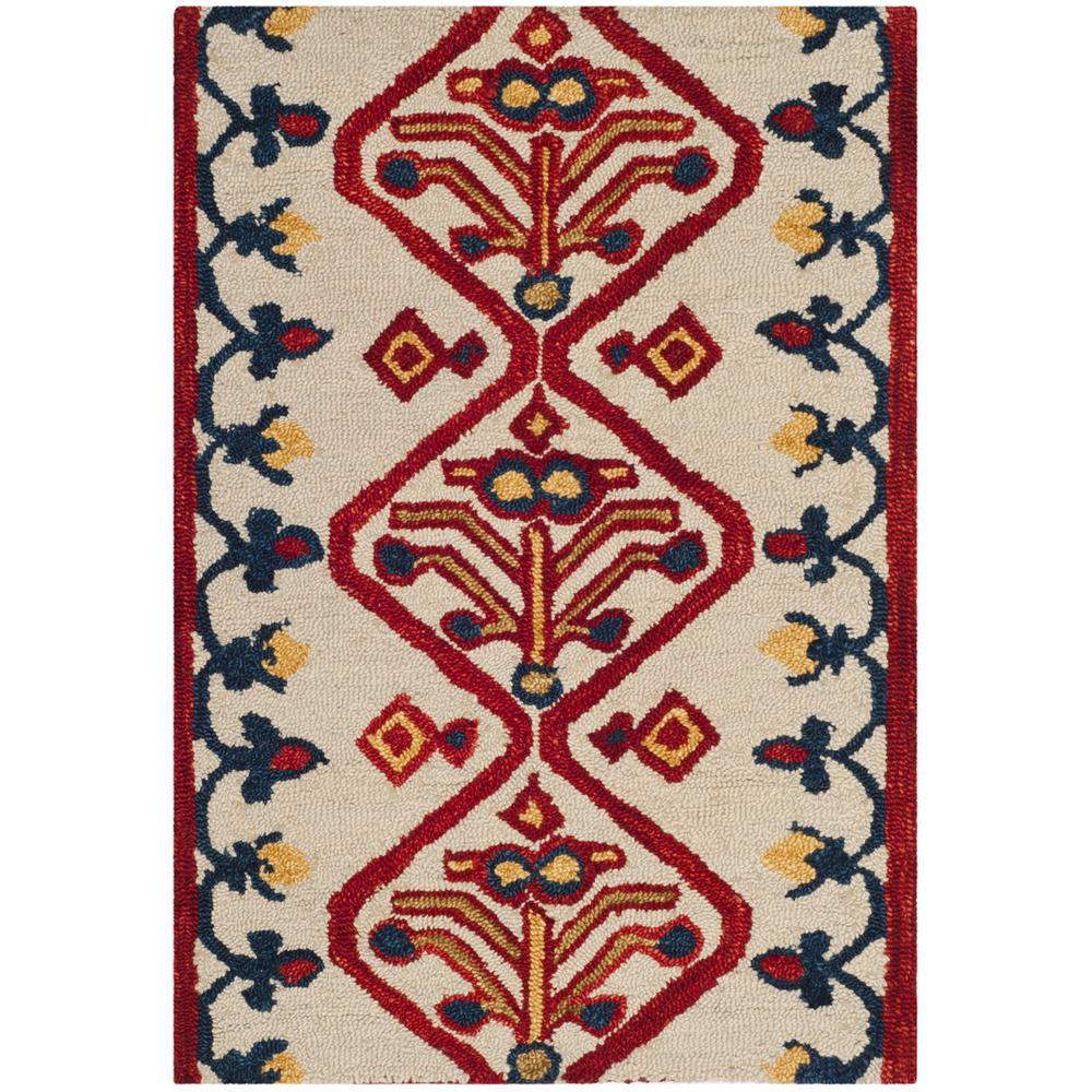 ASPEN, IVORY / MULTI, 2' X 3', Area Rug, APN703A-2