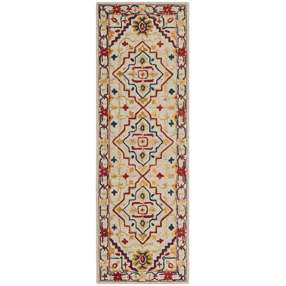 ASPEN, IVORY / MULTI, 2'-3" X 7', Area Rug, APN705A-27