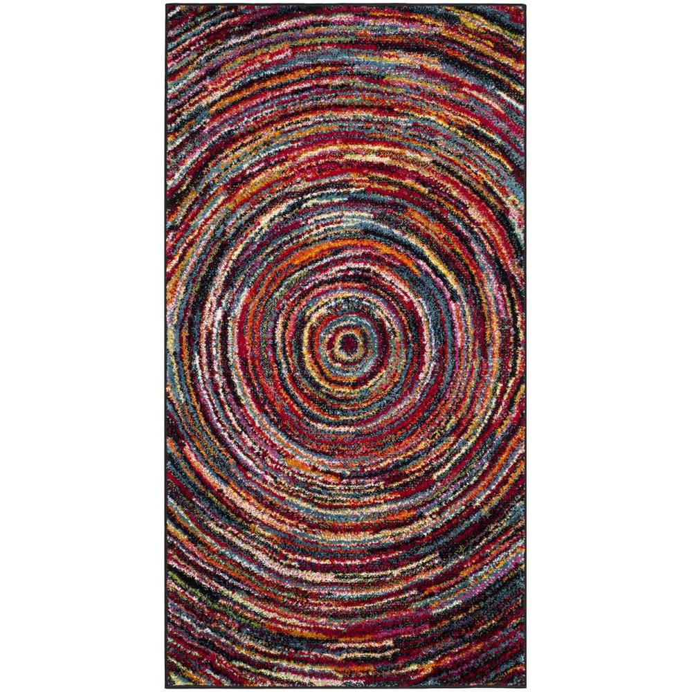 ARUBA, MULTI, 2'-7" X 5', Area Rug, ARB500M-3