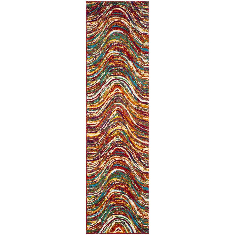 ARUBA, MULTI, 2'-3" X 8', Area Rug, ARB502M-28