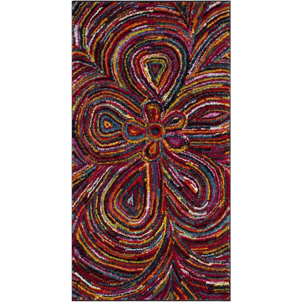 ARUBA, MULTI, 2'-7" X 5', Area Rug, ARB503M-3